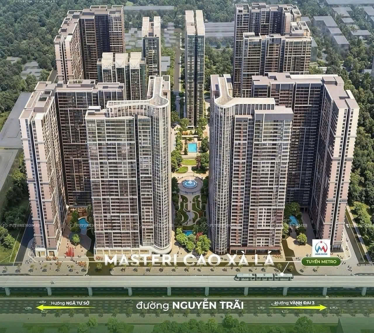 mặt bằng masterise cao xà lá