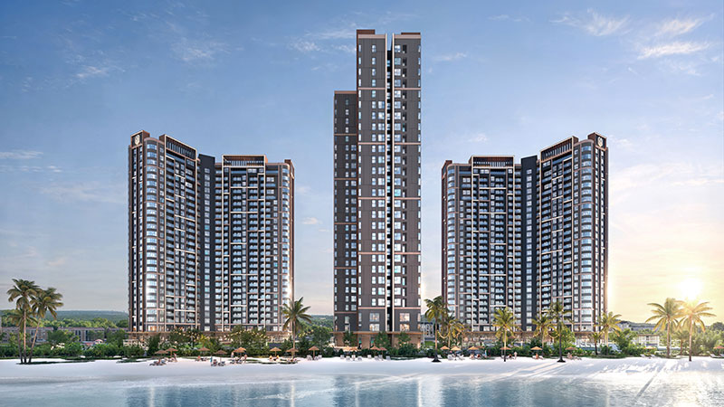 Tiếp cận biển hồ, công viên và tiện ích giải trí của Masteri Grand Coast